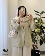 کت زیبا جنس لینن شانتون کد 1254