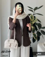 مدل نور جنس کرپ مورگان درجه یک کد 1260 - تصویر 6