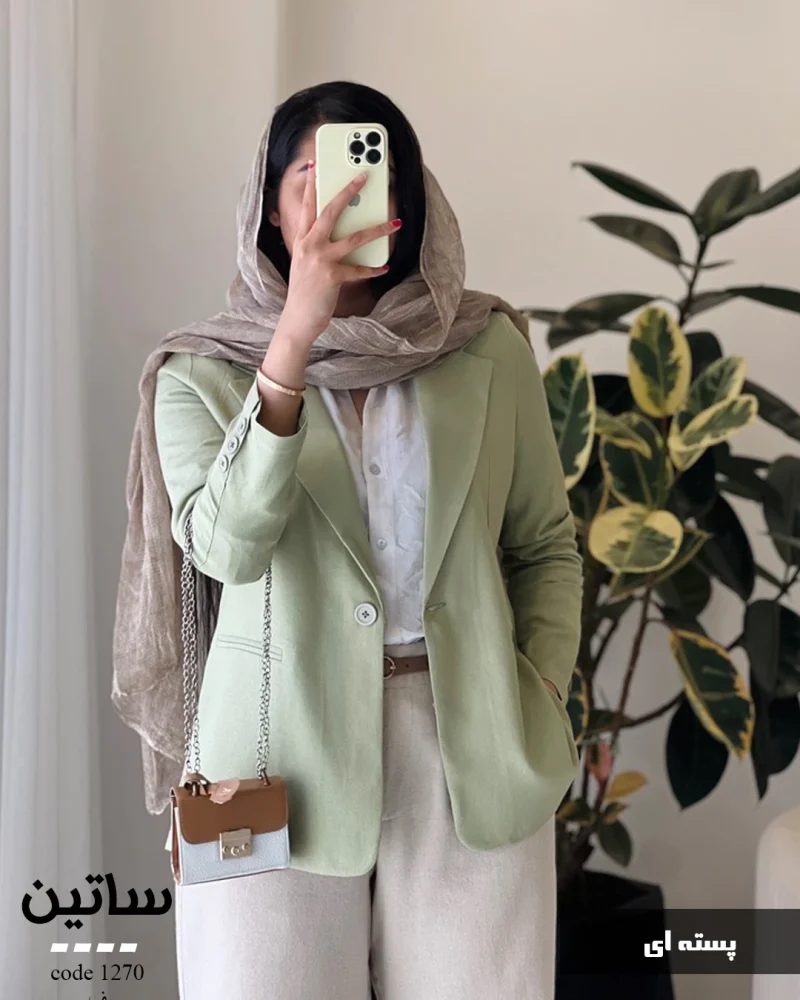 مدل ساتین جنس لینن جودون کد 1270 - تصویر 4