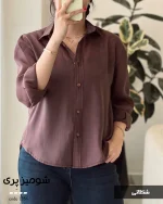 شومیز پری جنس پری شیشه ای کد 1256 - تصویر 3