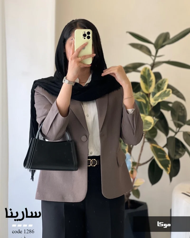 کت مدل سارینا کرپ بزایاق کد 1286 - تصویر 4