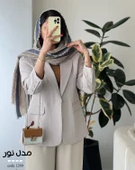مدل نور جنس کرپ مورگان درجه یک کد 1260 - تصویر 2