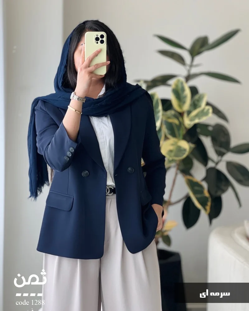 کت ثمن جنس کرپ کارتین ترک کد 1288 - تصویر 10