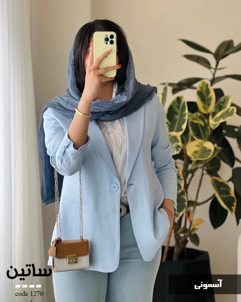 مدل ساتین جنس لینن جودون کد 1270 - تصویر 8