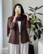 کت ثمن جنس کرپ کارتین ترک کد 1288 - تصویر 9