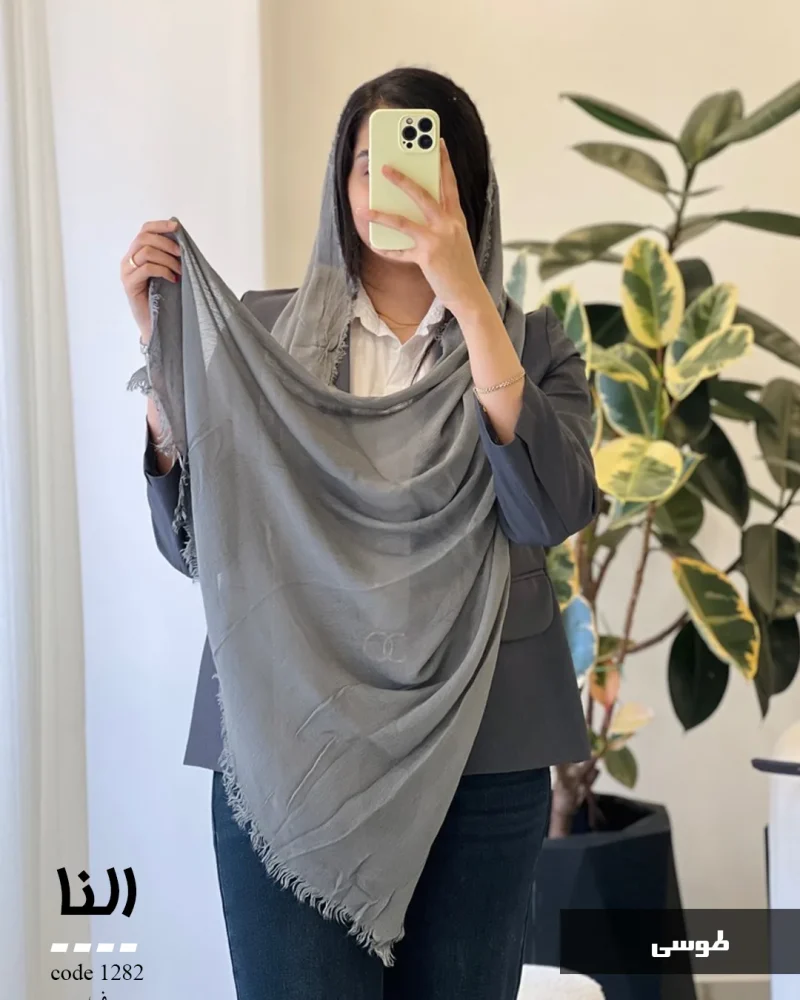 شال النا نخی خنک و سبک کد 1282 - تصویر 3