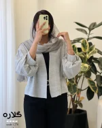 مدل گلاره جنس لینن مودال ترک کد 1278 - تصویر 2