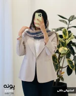 مدل پونه جنس کرپ مورگان درجه یک کد 1268 - تصویر 5