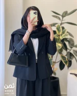 کت ثمن جنس کرپ کارتین ترک کد 1288 - تصویر 6