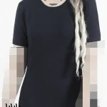 تیشرت مدل پاپایا کبریتی ریز ریز خیلی لطیف کد 1284