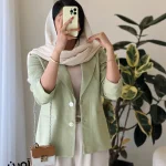 کت مدل آوین جنس لینن اسلپ ترک کد 1264
