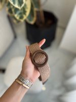 کمربند کنفی ۴ سانت سگک چوبی کد 1295 - تصویر 7