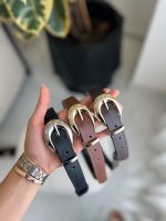 کمربند هلما چرم دور دوخت کد 1293