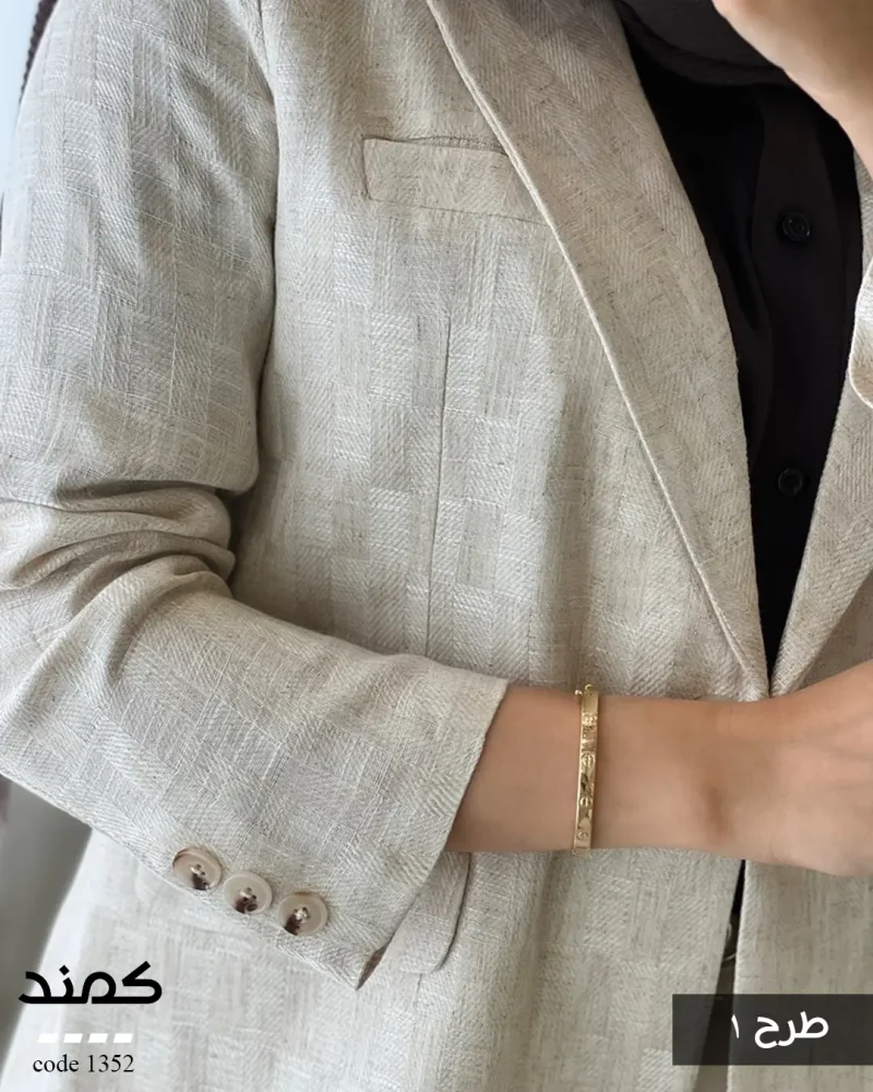 کت کمند جنس لینن نچرال ترک کد 1352 - تصویر 8