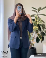 کت اریکا جنس کتون سیلک کد 1349 - تصویر 8