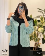 حراج مدل لاله جنس لینن ریش کد 1378 - تصویر 3