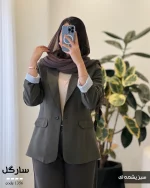 حراج کت سارگل جنس کتون سیلک کد 1356 - تصویر 5