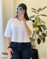 تیشرت پنبه جنس پنبه یک رو ۱۰۰٪ کد 1348 - تصویر 5