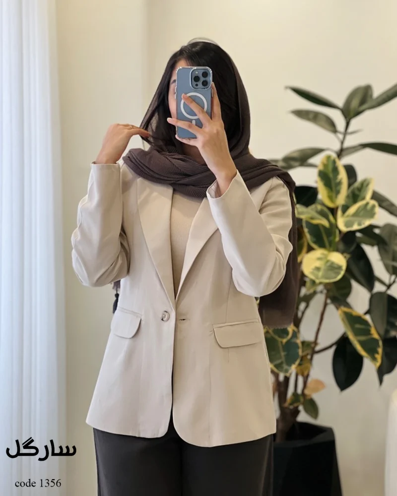 حراج کت سارگل جنس کتون سیلک کد 1356 - تصویر 3