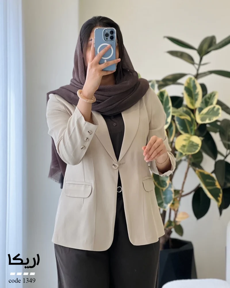 کت اریکا جنس کتون سیلک کد 1349 - تصویر 7