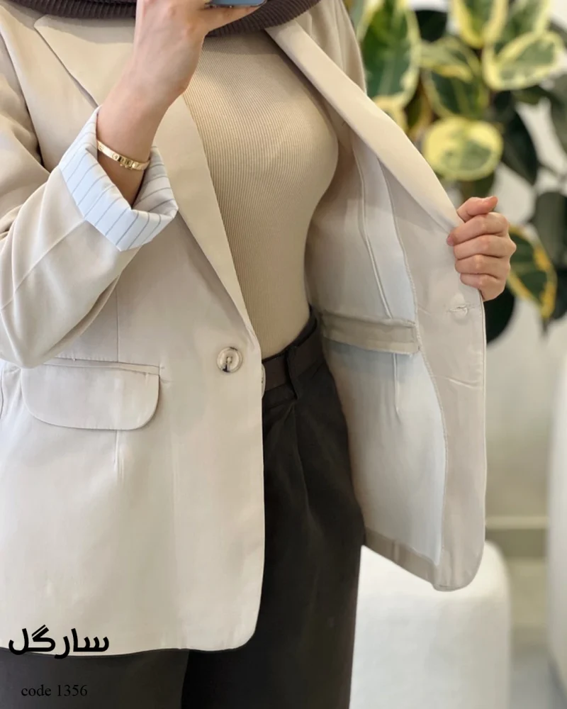 حراج کت سارگل جنس کتون سیلک کد 1356 - تصویر 9