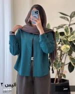 شومیز آلیس 2 جنس پری صابونی کد 1377