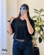 تیشرت پنبه جنس پنبه یک رو ۱۰۰٪ کد 1348 - تصویر 6