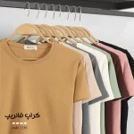 تیشرت کراپ فانریپ ساده کد 1336 - تصویر 11