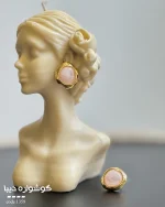 گوشواره میناکاری مدل دیبا کد 1359 - تصویر 2