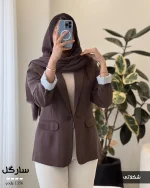 حراج کت سارگل جنس کتون سیلک کد 1356 - تصویر 7