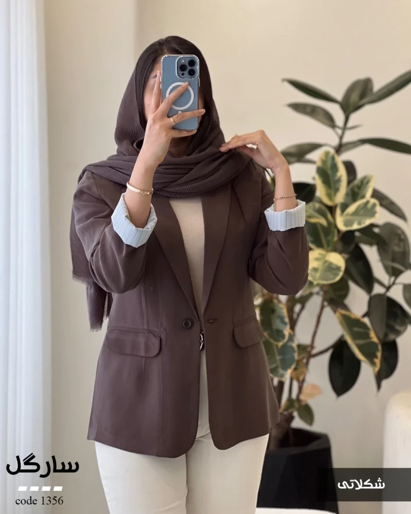حراج کت سارگل جنس کتون سیلک کد 1356 - تصویر 7