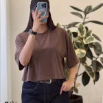 تیشرت پنبه جنس پنبه یک رو ۱۰۰٪ کد 1348