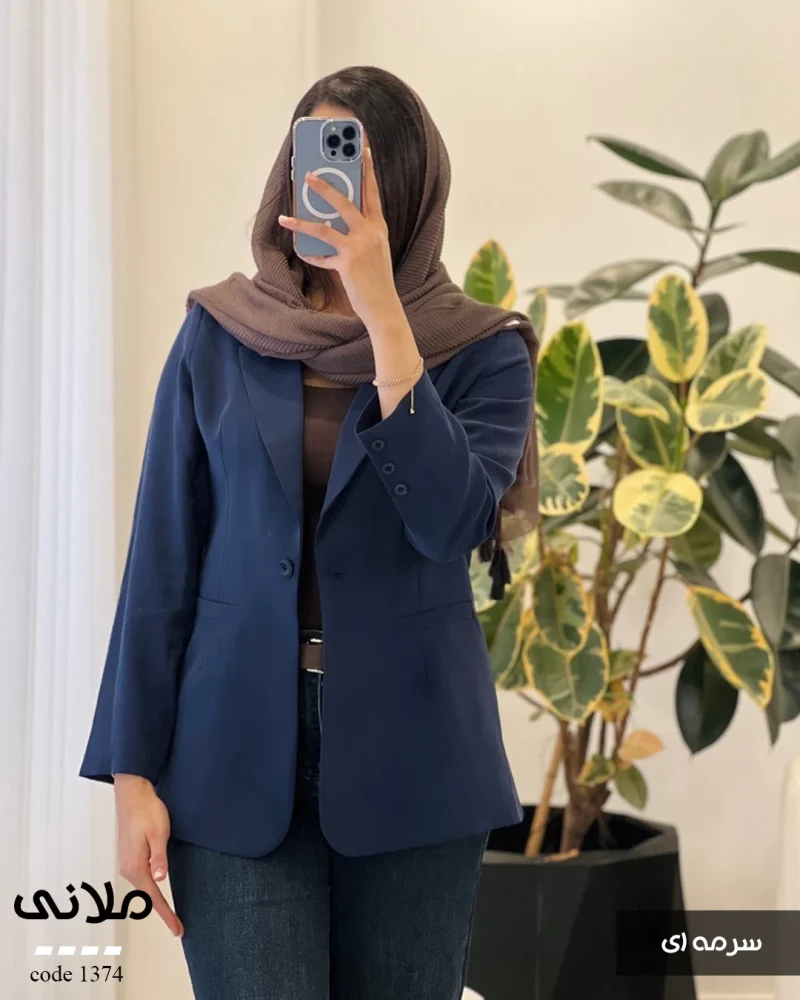 حراج کت ملانی جنس کتون سیلک کد 1374 - تصویر 7