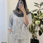 شومیز لیدو نخ مودال سوزن دوزی شده کد 1347