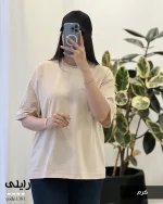 تیشرت بیسیک مدل رایلی پنبه نخ 28 کد 1381