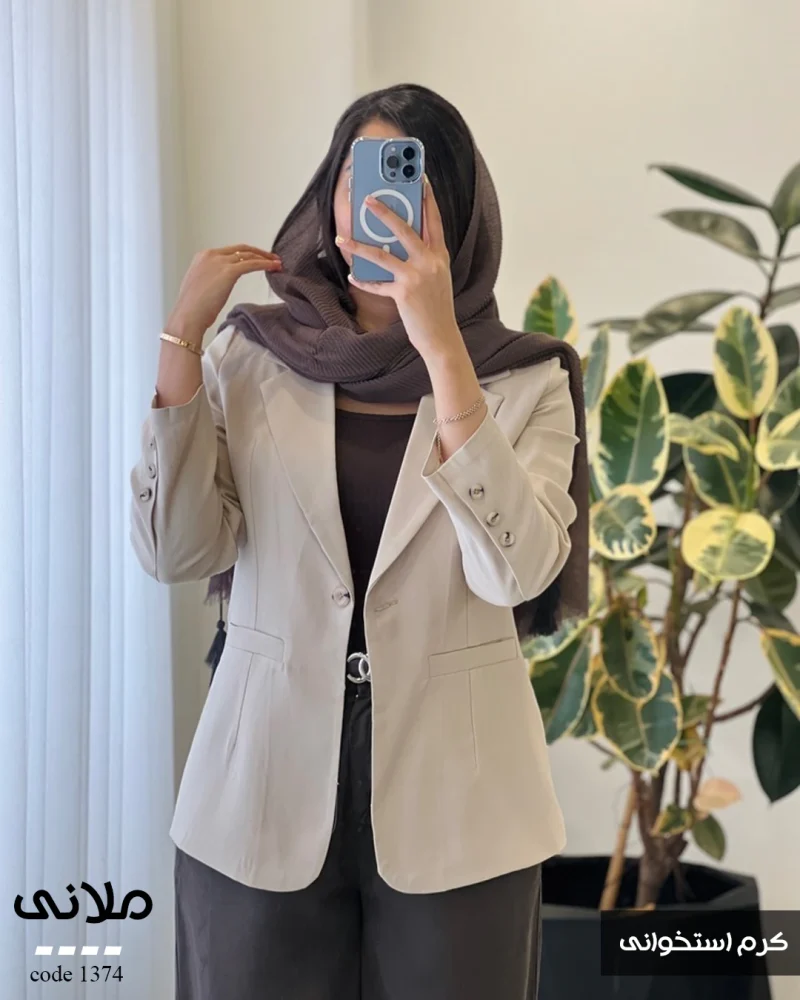 حراج کت ملانی جنس کتون سیلک کد 1374 - تصویر 2