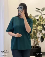 تیشرت بیسیک مدل رایلی پنبه نخ 28 کد 1381 - تصویر 8