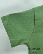 تیشرت کراپ فانریپ ساده کد 1336 - تصویر 13