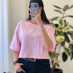 تیشرت پنبه جنس پنبه یک رو ۱۰۰٪ کد 1348
