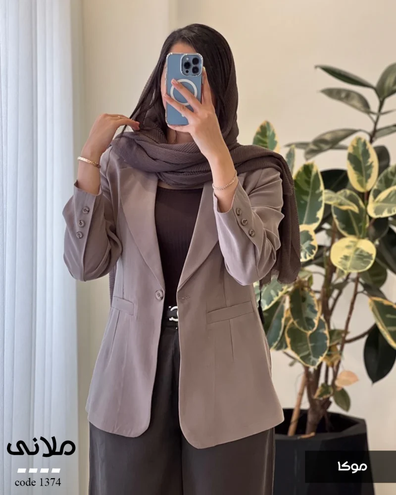 حراج کت ملانی جنس کتون سیلک کد 1374 - تصویر 6