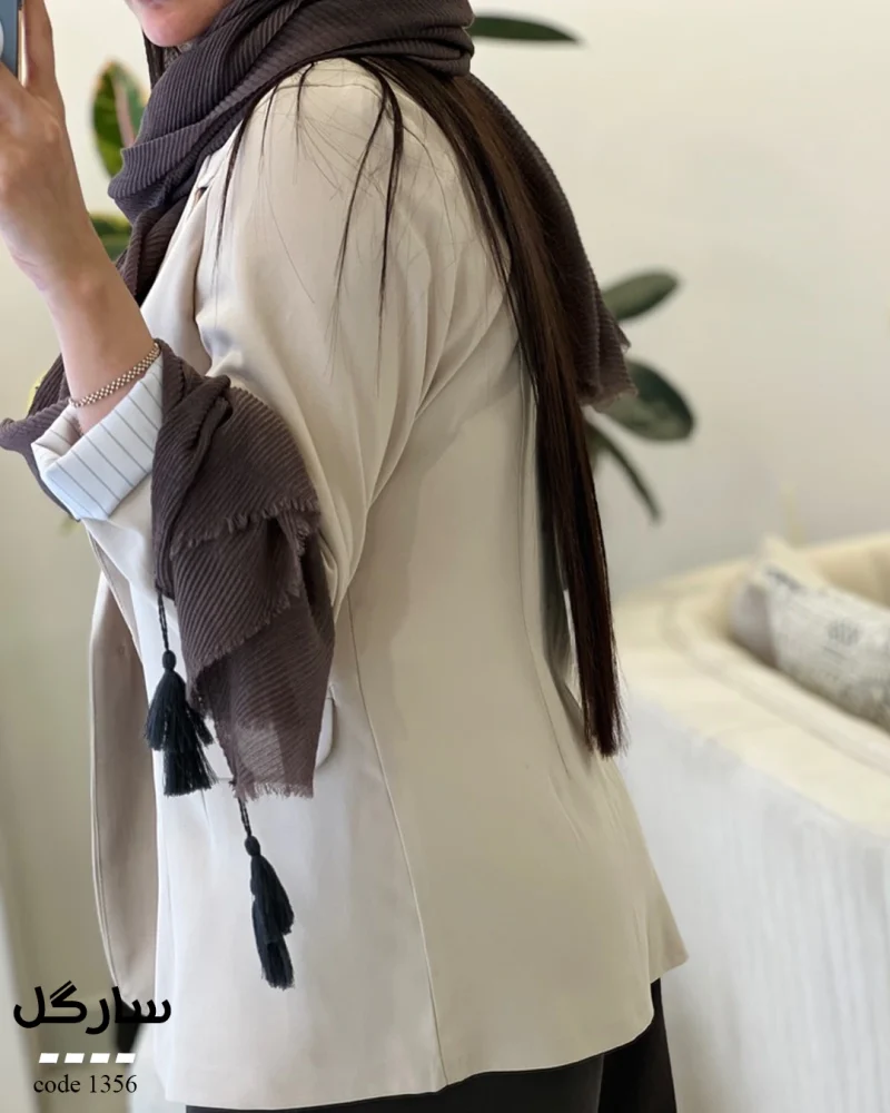 حراج کت سارگل جنس کتون سیلک کد 1356 - تصویر 8