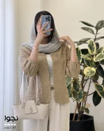 مدل نجوا جنس لینن هندی کد 1385 - تصویر 7