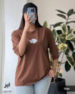 تیشرت طرح ابر جنس پنبه کد 1370 - تصویر 3