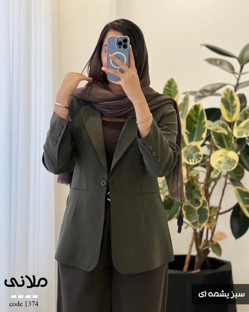 حراج کت ملانی جنس کتون سیلک کد 1374 - تصویر 3