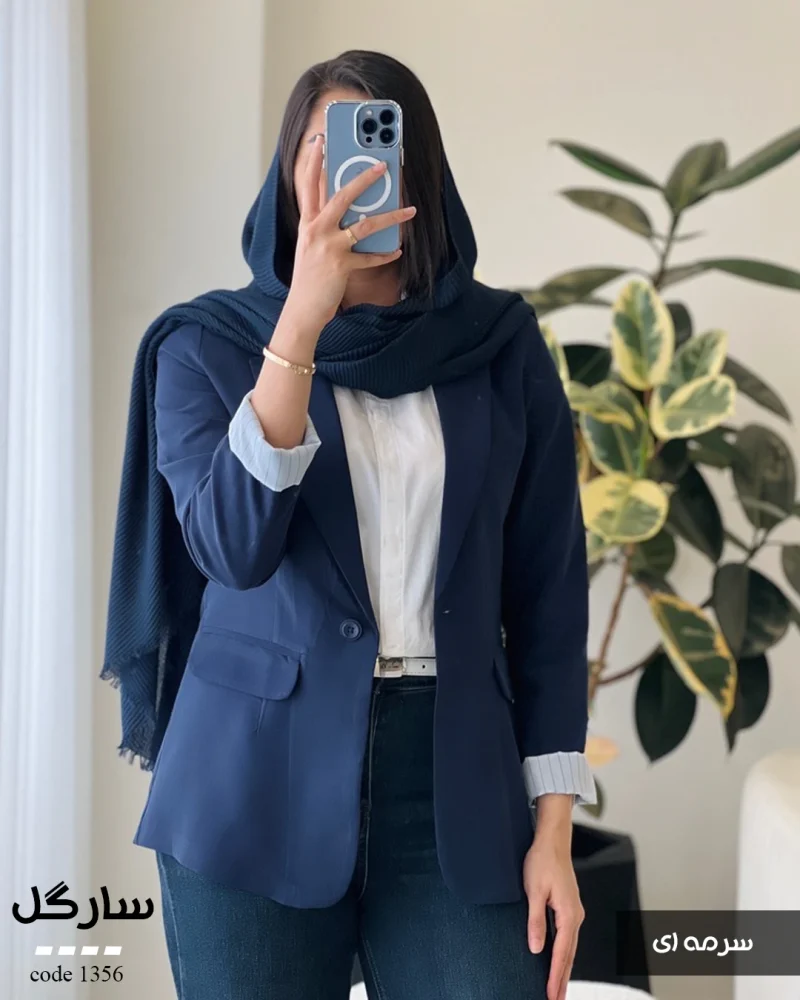 حراج کت سارگل جنس کتون سیلک کد 1356 - تصویر 2