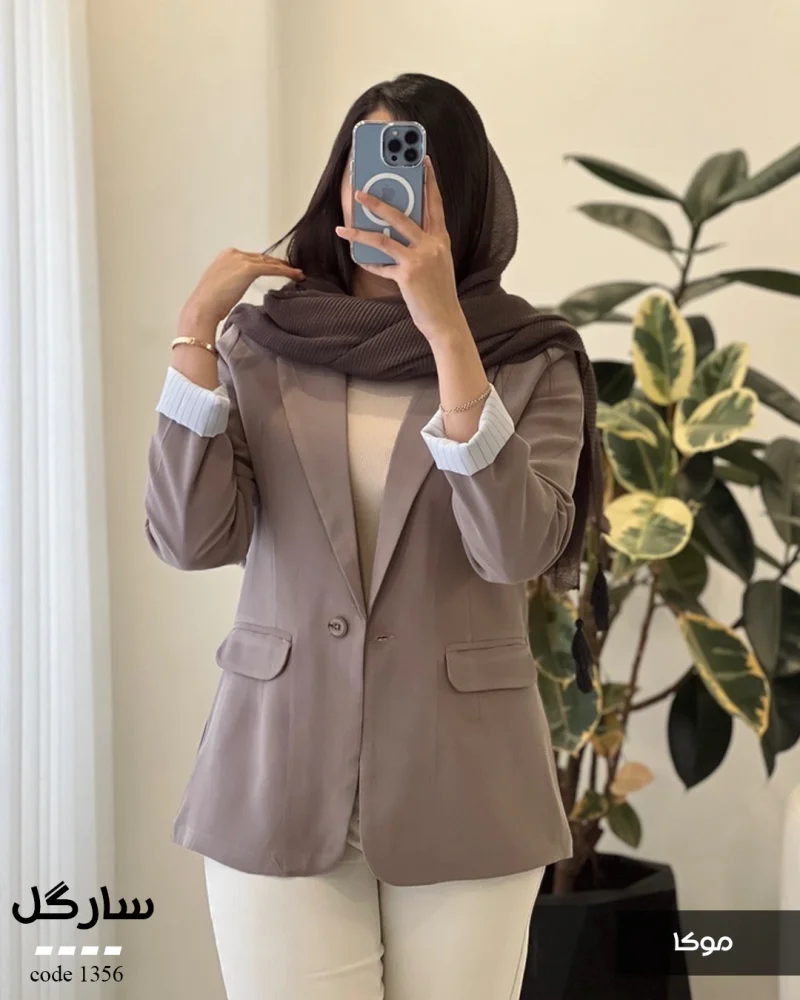 حراج کت سارگل جنس کتون سیلک کد 1356 - تصویر 4