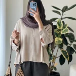 شومیز مدل نگار جنس کرپ پتینه کد 1353