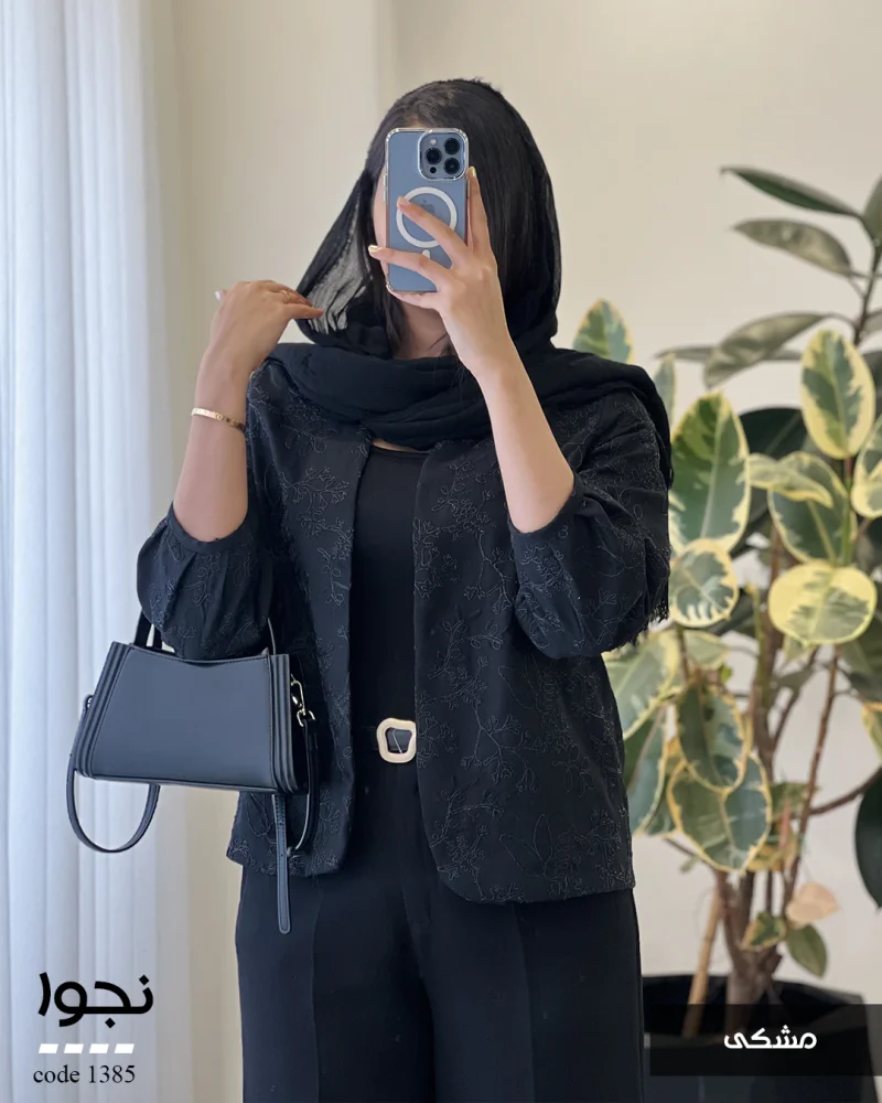 مدل نجوا جنس لینن هندی کد 1385 - تصویر 4