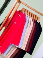 تیشرت طرح LOOK پنبه باکسی کد 1322 - تصویر 11