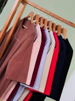 تیشرت طرح  MINIMALISM پنبه باکسی کد 1334 - تصویر 14
